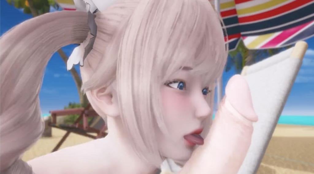 MMD甜心选择2原神芭芭拉冲鸭