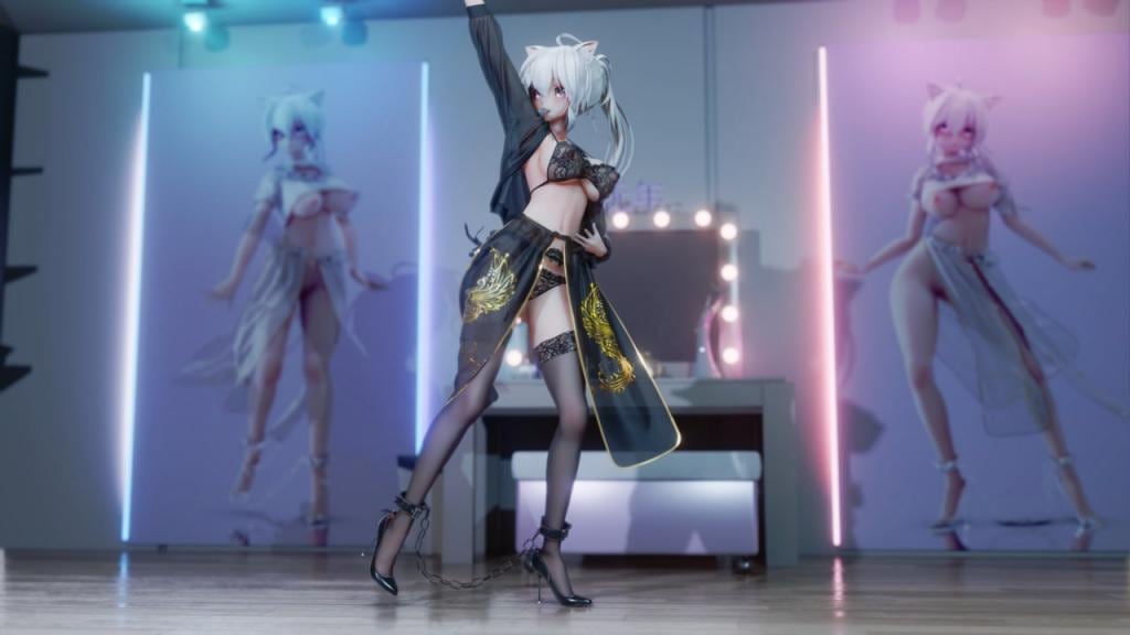 MMD78 汉服黑丝弱音GFRIEND-MAGO 极品古风骚货被爆操到潮喷