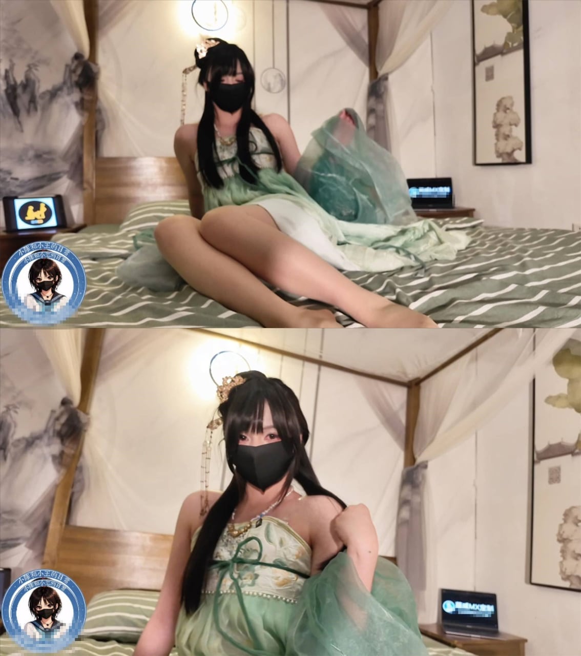 绿帽夫妻【小陈和小王的日常】小陈cos初体验-林翩翩正片