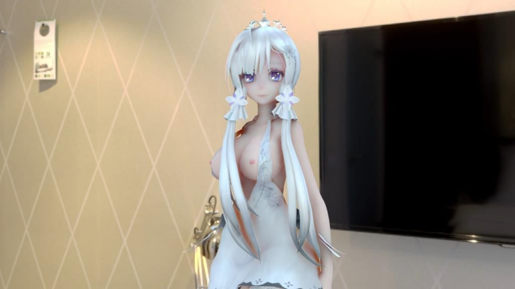 MMD24 光辉BAAMx 极品巨乳骚货被爆操到淫水狂喷 内射颜射双连发