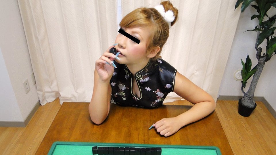 脱衣麻将爆操雀士雏乃！淫荡巨乳对决战败内射