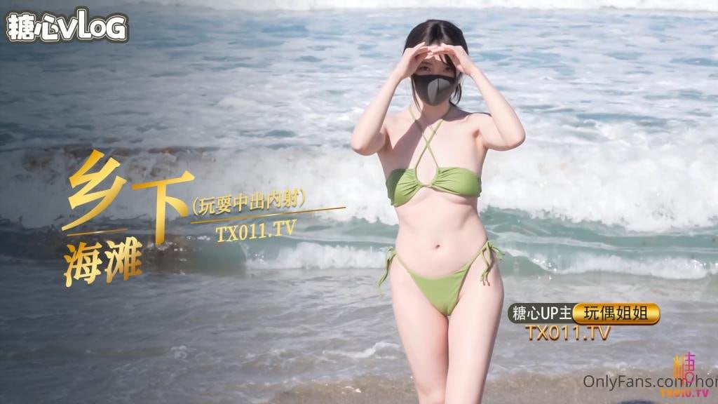 玩偶姐姐-乡下海滩玩耍中出内射篇